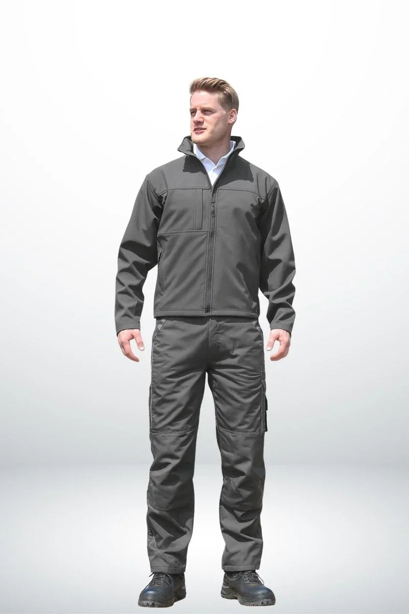 R121 - Classic Softshell herenjas - JouwTextiel