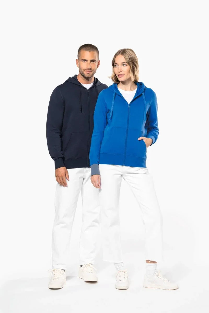 K4030 - Eco herensweater met ritssluiting - JouwTextiel