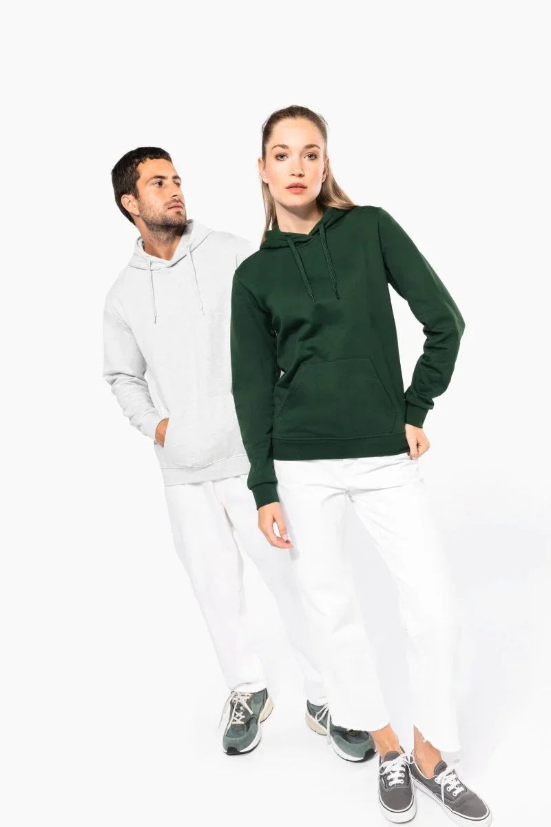 K4041 - Gerecycled sweater met capuchon uniseks - JouwTextiel