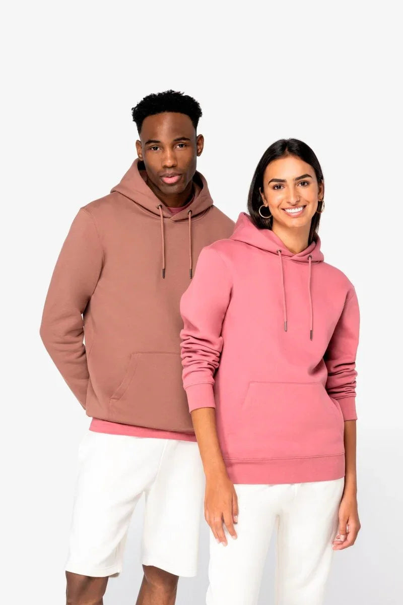 NS401 - Ecologische uniseks sweater met capuchon - JouwTextiel
