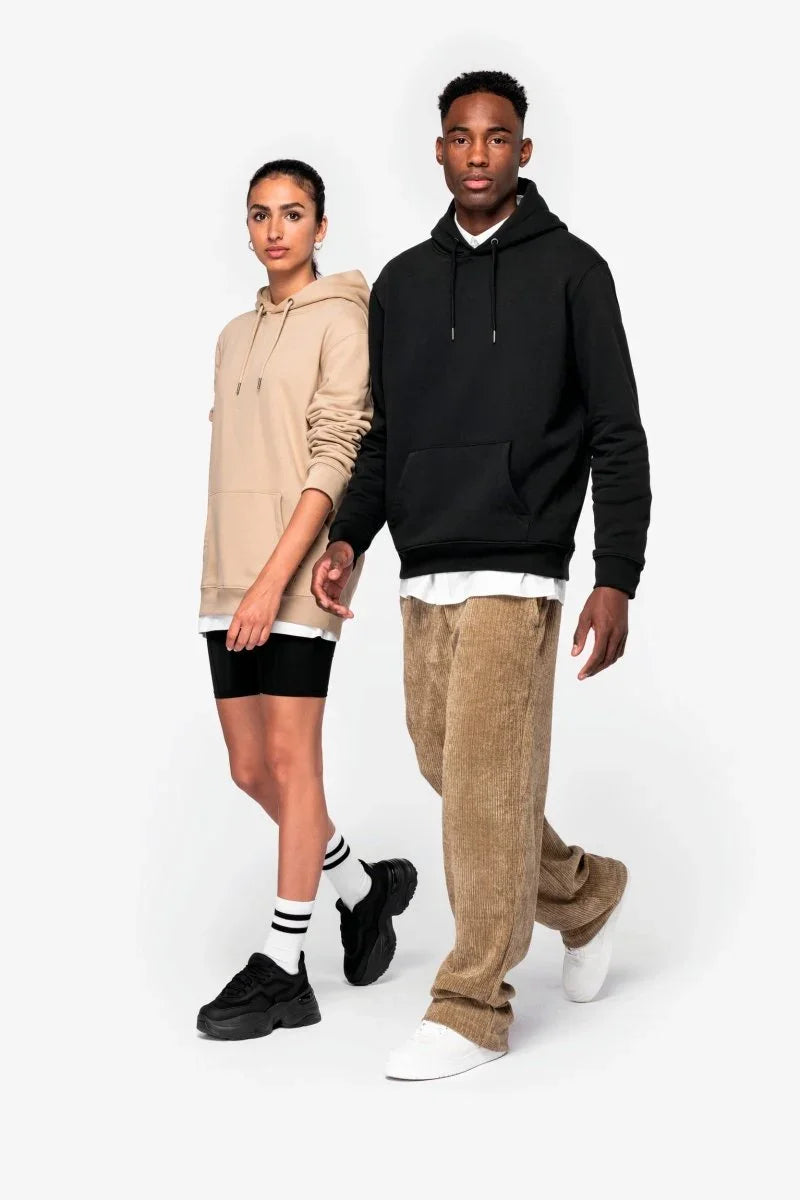 NS401 - Ecologische uniseks sweater met capuchon - JouwTextiel