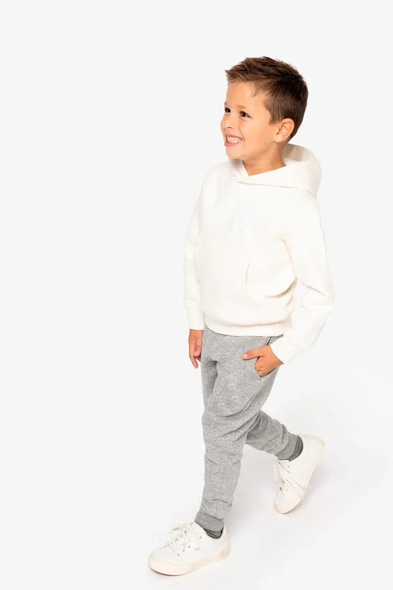 NS404 - Ecologische kindersweater met capuchon - JouwTextiel