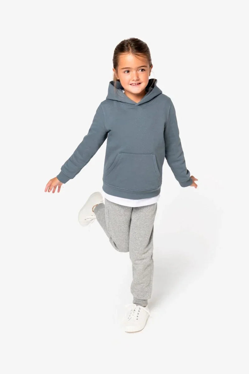 NS404 - Ecologische kindersweater met capuchon - JouwTextiel